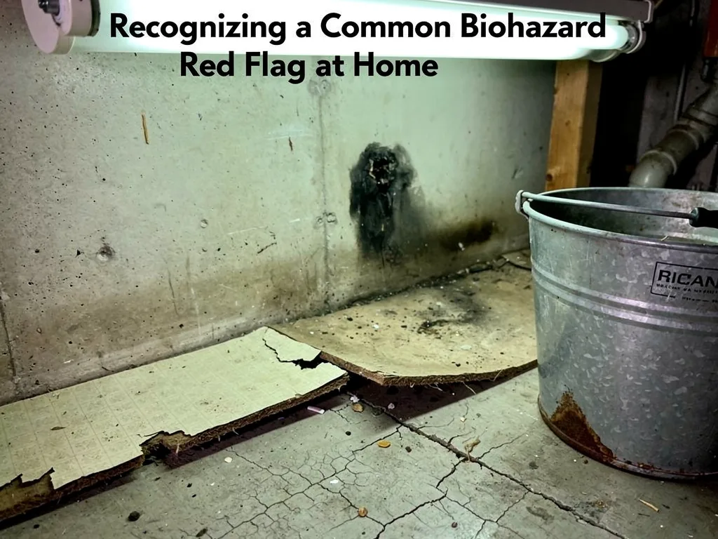 Recognizing a Common Biohazard Red Flag at Home